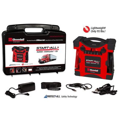 Goodall Manufacturing START-ALL Jump Starter 10,000A 133200 Joules 12V